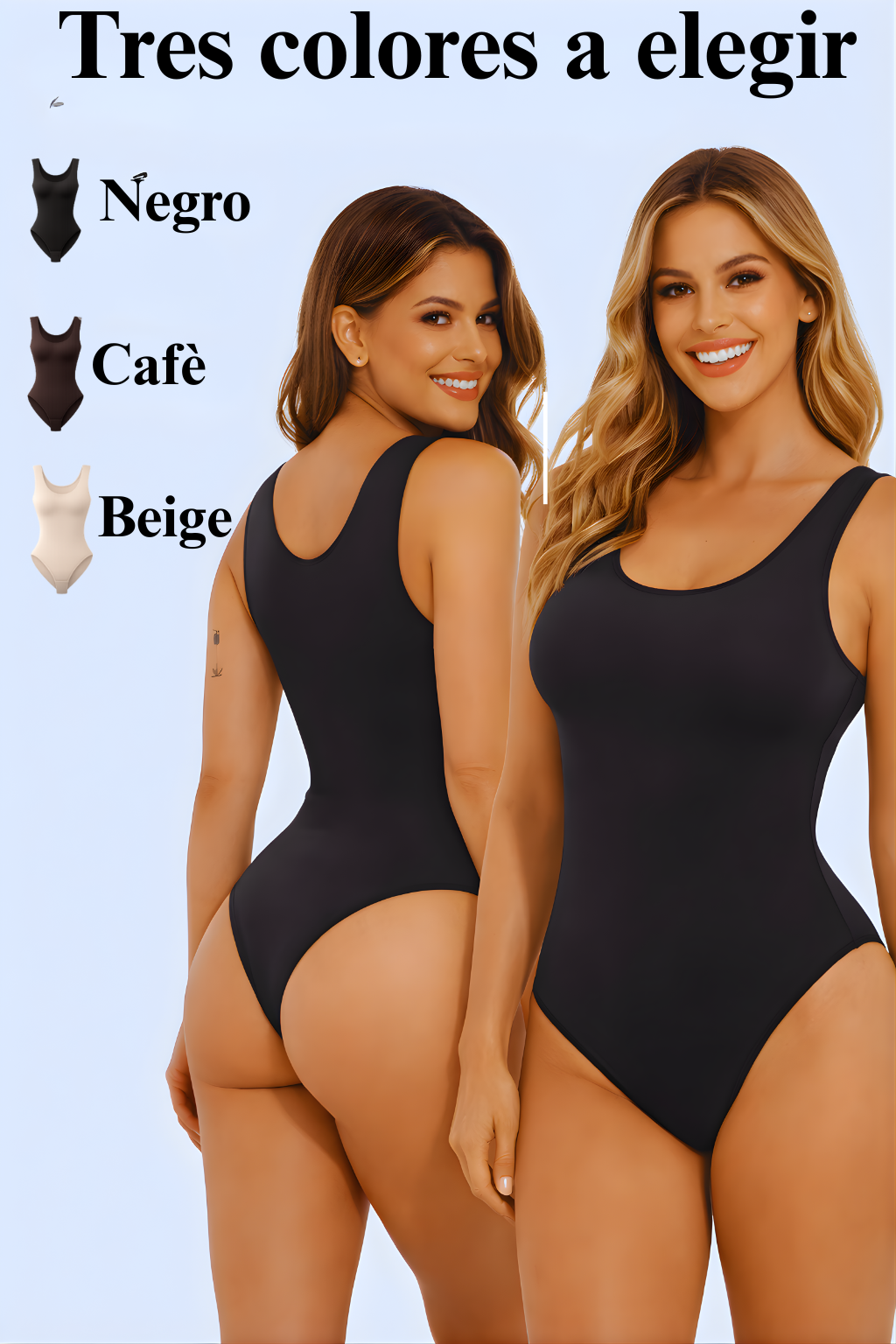 Body Vientre Plano – Faja Moldeadora Tipo Tanga